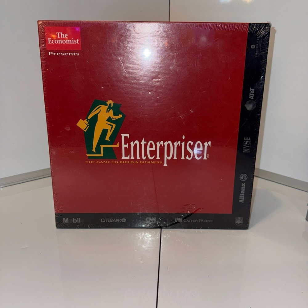 The Economist Presents ENTERPRISER The Board Game To Build  A Business New